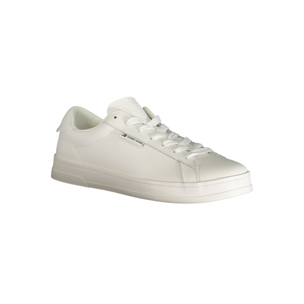 Sneaker in poliestere bianco