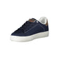 Sneaker da uomo in ecopelle blu