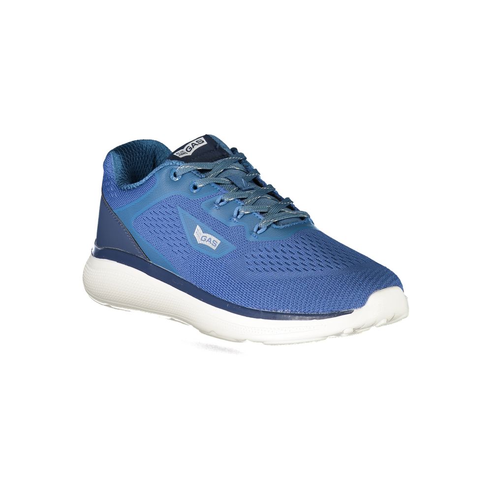 Blauer Polyester-Sneaker