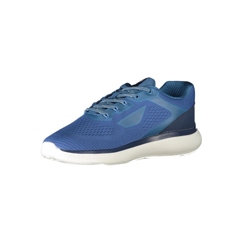 Blauer Polyester-Sneaker