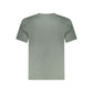 Green Cotton Men T-Shirt