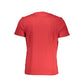 T-shirt da uomo in cotone rosso