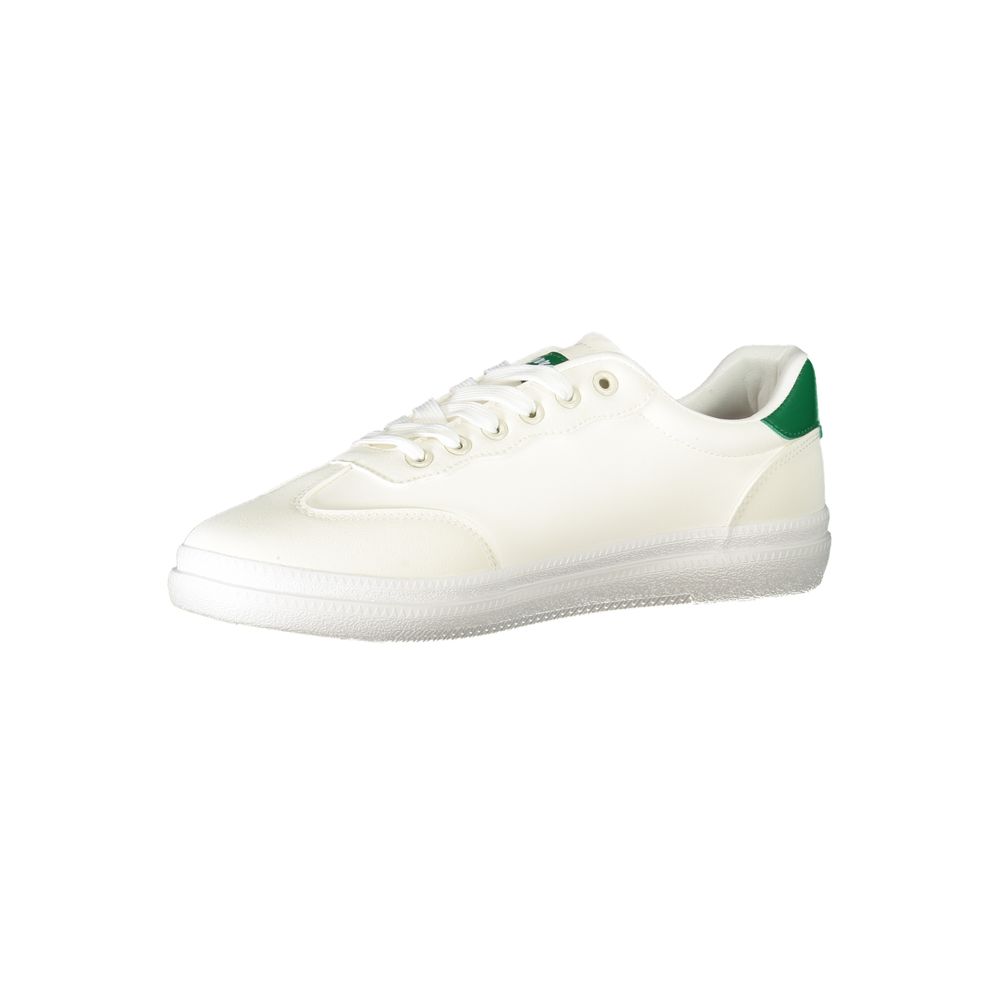 Sneaker in poliestere bianco