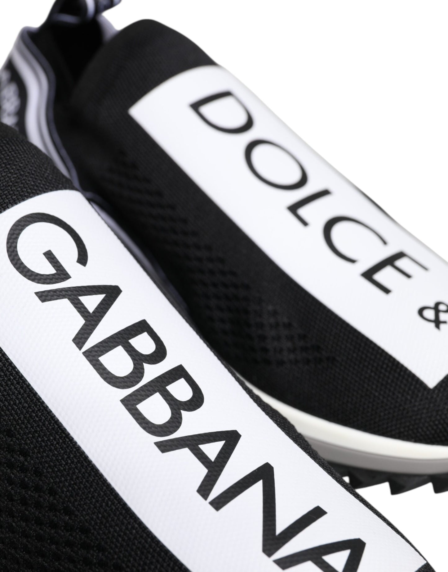 Black White Slip On Sorrento Sneakers Shoes