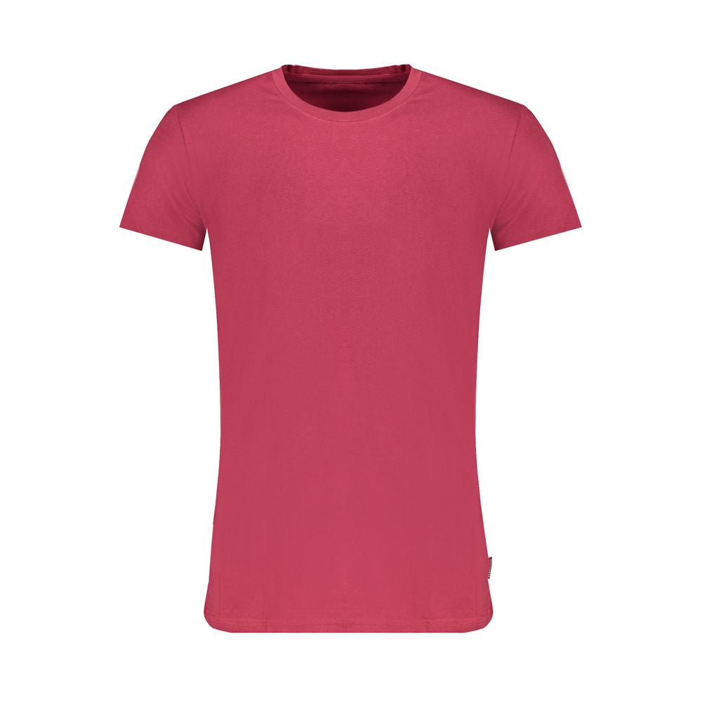 Rotes Baumwoll-T-Shirt