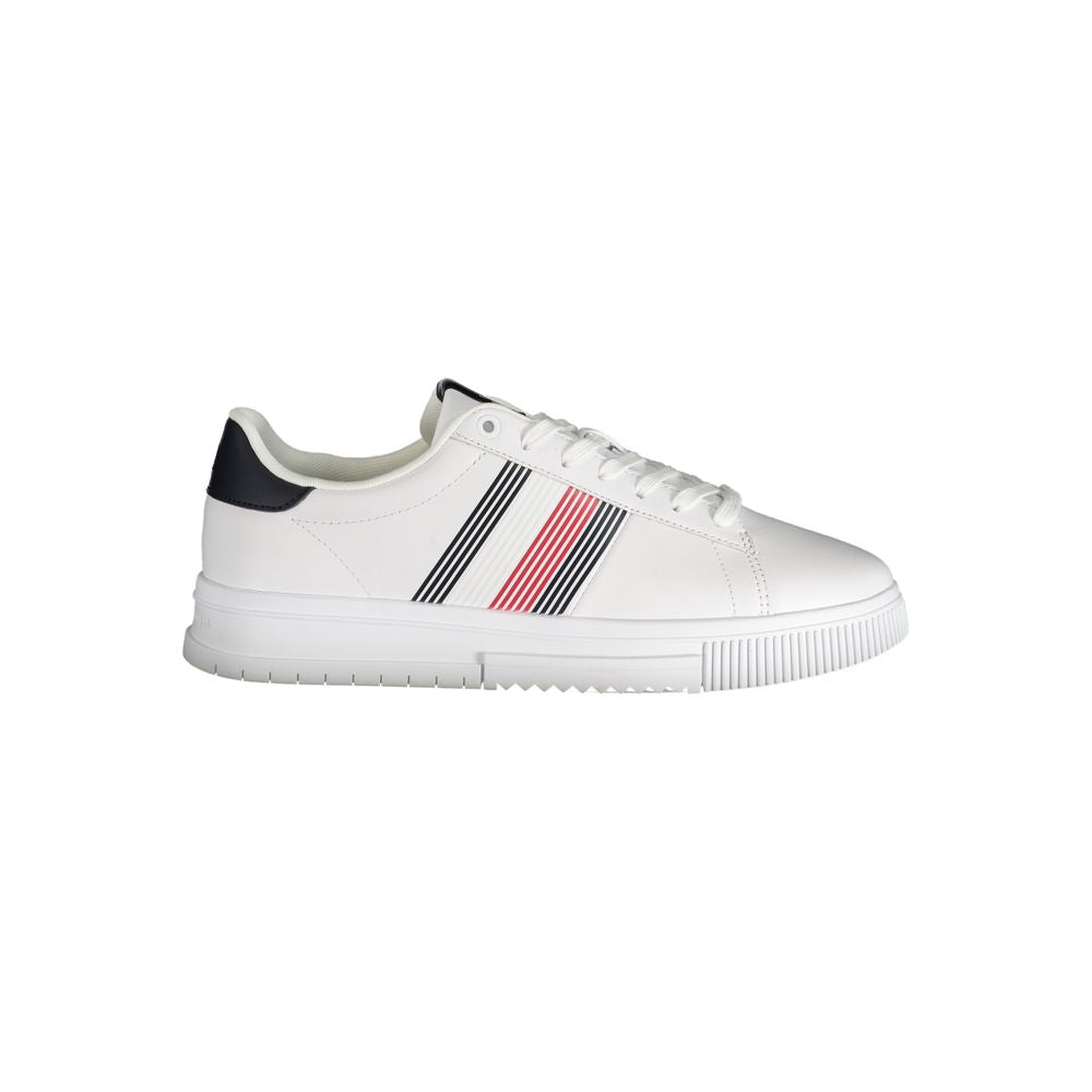 Sneaker in poliestere bianco