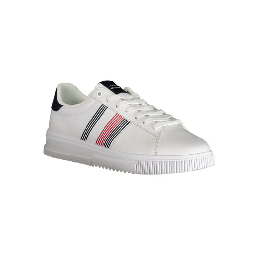 Sneaker in poliestere bianco