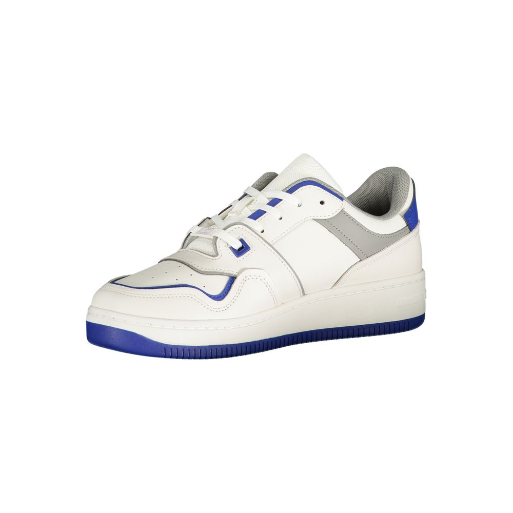 Weißer Polyethylen Herren Sneaker