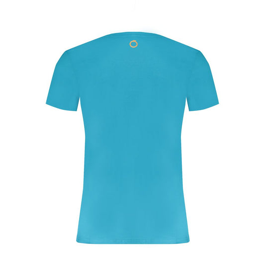 T-shirt in cotone azzurro