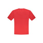 Red Cotton Men T-Shirt