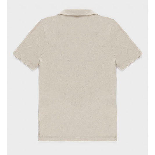 Refrigiwear White Cotton Polo Shirt