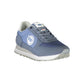 Blauer Polyester-Sneaker