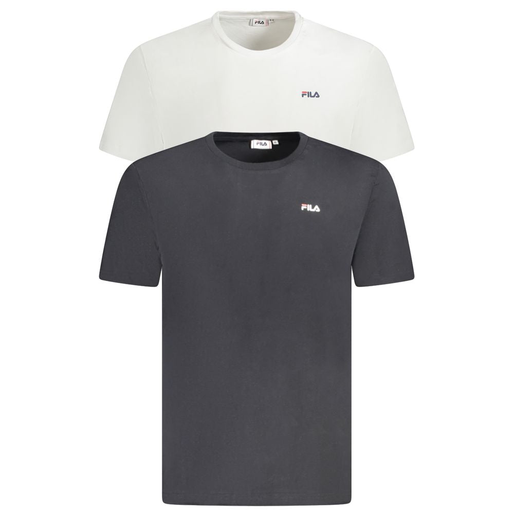 T-shirt da uomo in cotone bianco