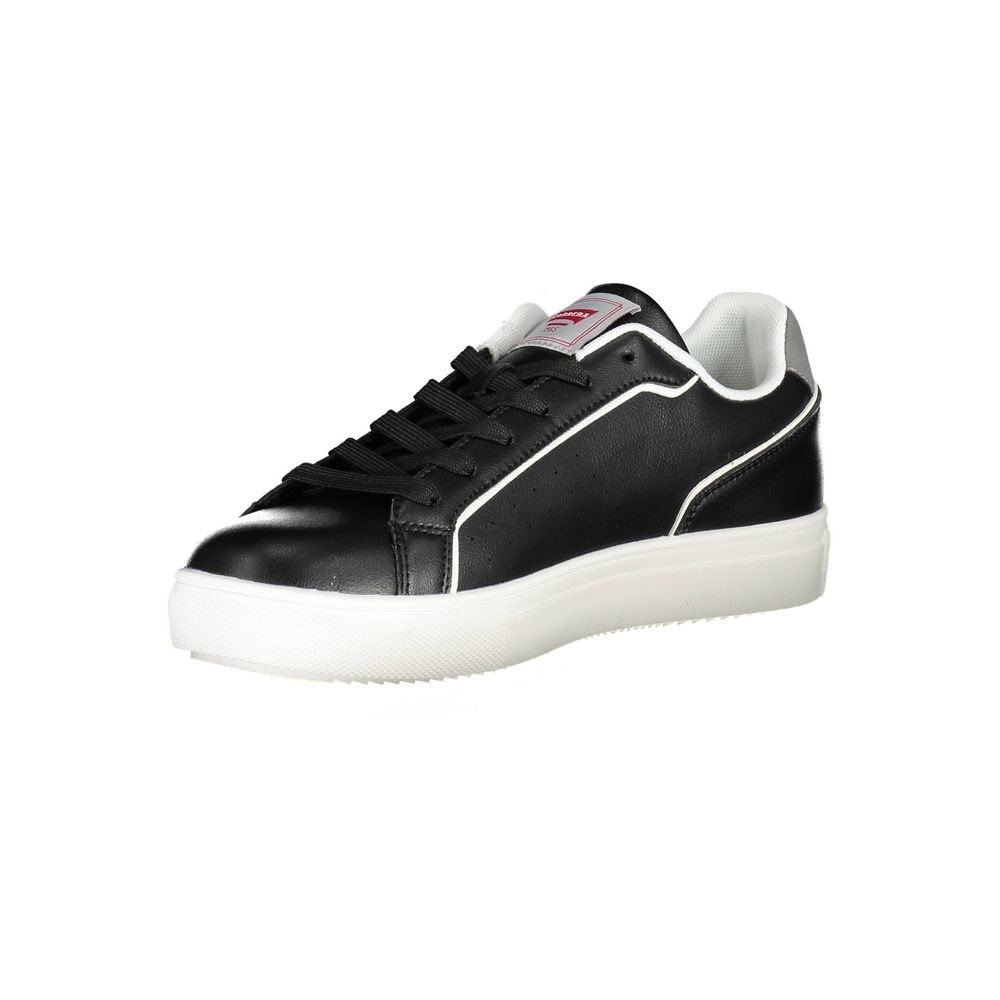 Schwarzer Polyethylen Herren Sneaker