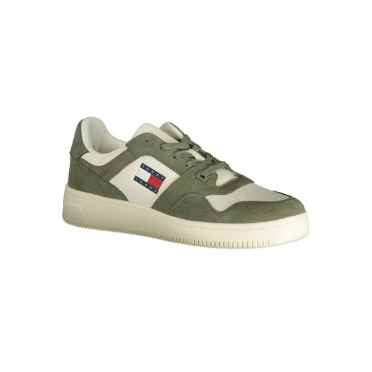 Sneaker in poliestere verde