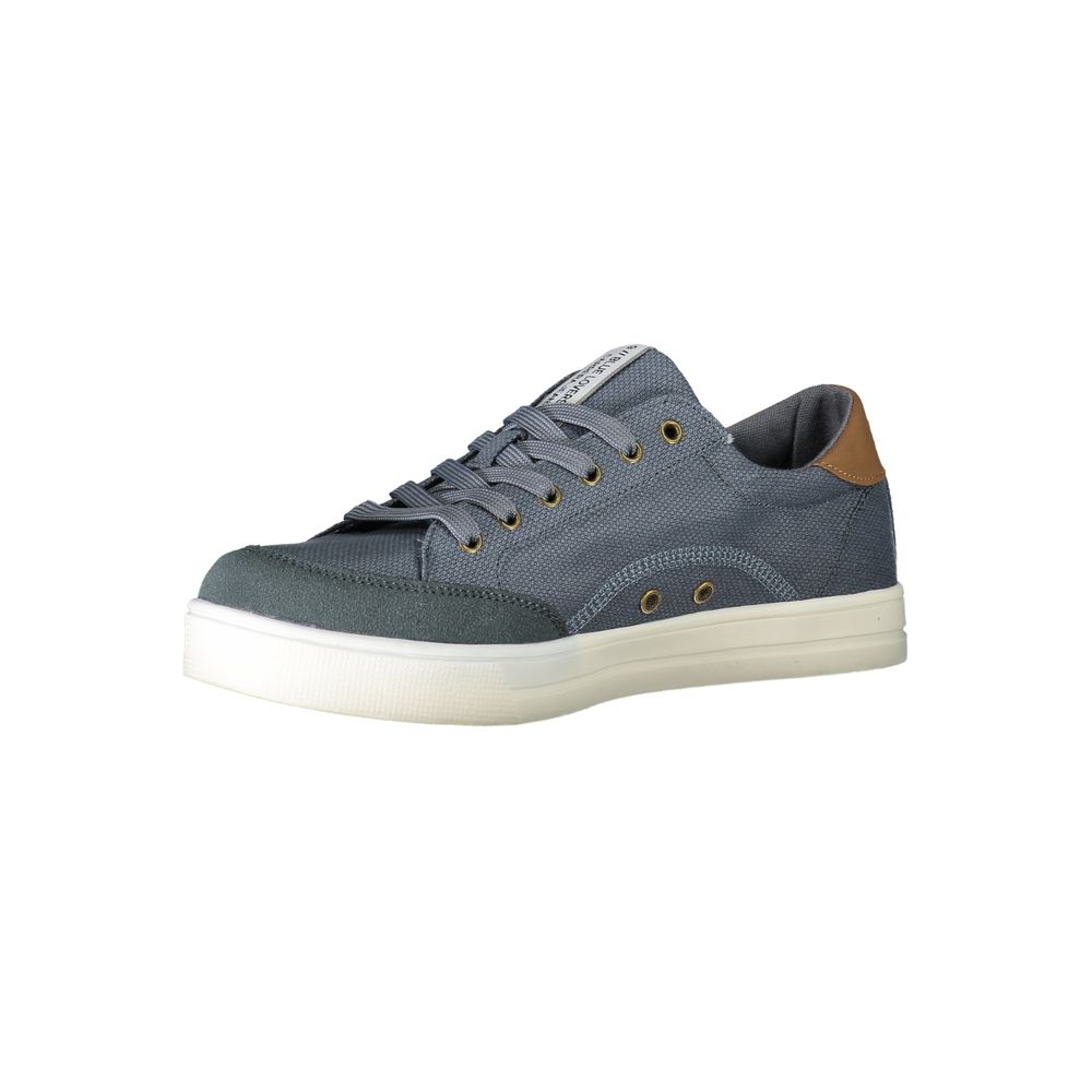 Blauer Polyester-Sneaker