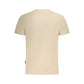 T-shirt da uomo in cotone beige