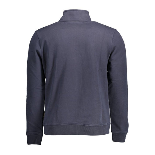 Blauer Herrenpullover aus Baumwolle