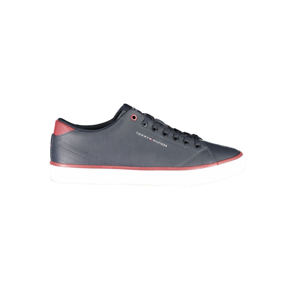 Blauer Polyester-Sneaker