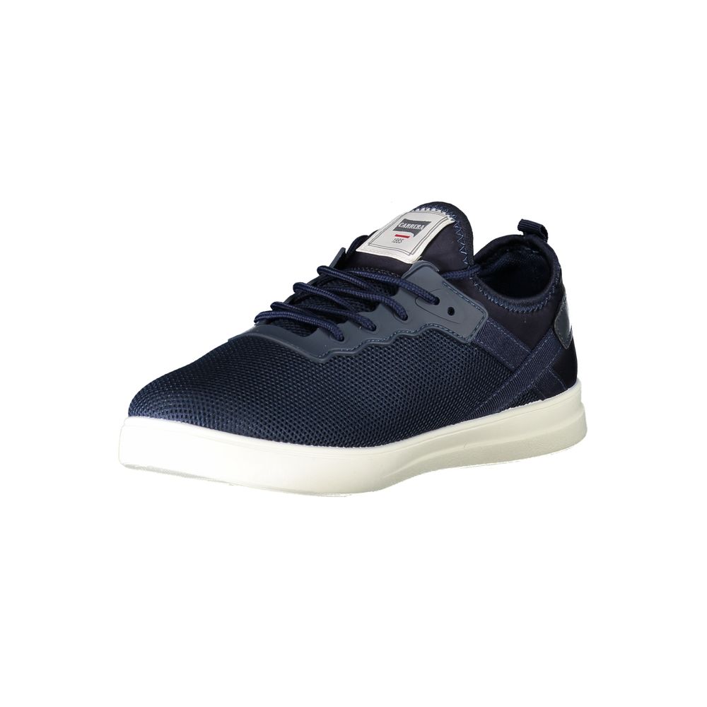 Blauer Polyester-Sneaker