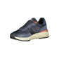 Blauer Polyester-Sneaker