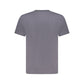 Blue Cotton Men T-Shirt