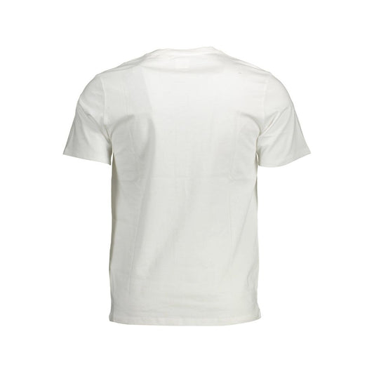 T-shirt da uomo in cotone bianco