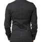 Dolce & Gabbana Black GOLD Patterned Cotton Men Dress Shirt