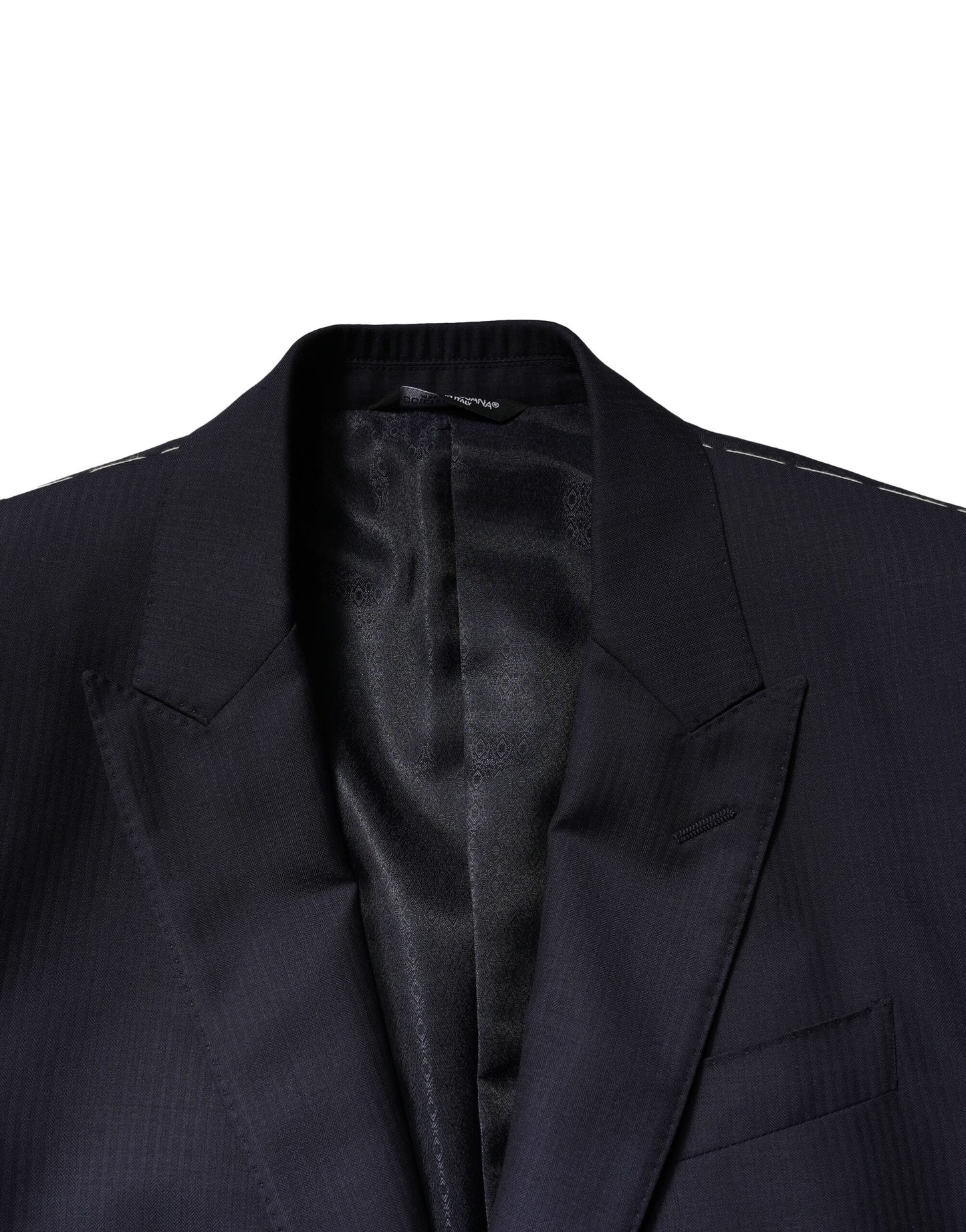 Blue MARTINI Wool 3 Piece Formal Men Suit