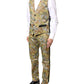 Multicolor Camouflage SICILIA 3 Piece Suit