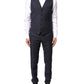 Black Fantasy MARTINI 3 Piece Formal Suit