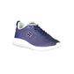 Sneaker da uomo in poliestere blu