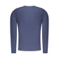 T-shirt da uomo in cotone blu