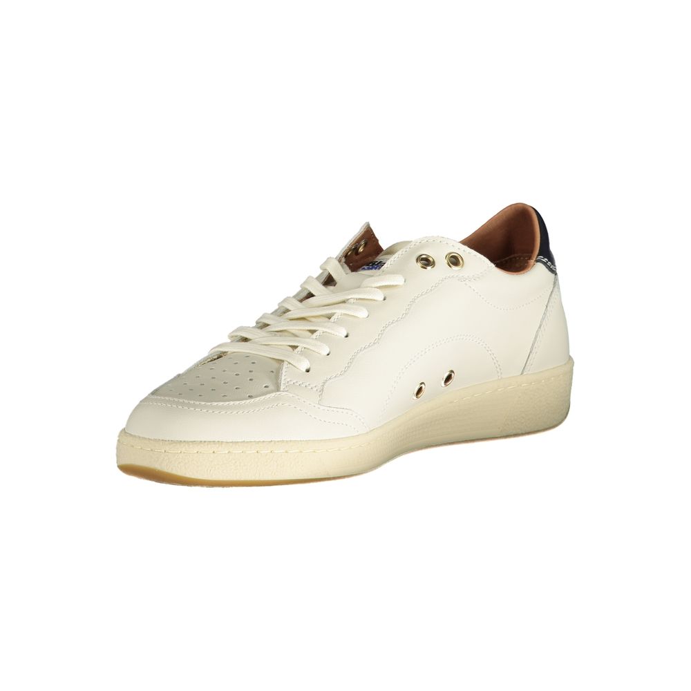 Sneaker in poliestere bianco