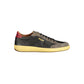 Black Leather Men Sneaker