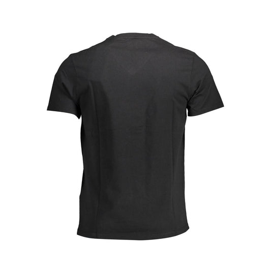 T-shirt da uomo in cotone nero