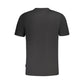 Black Cotton Men T-Shirt