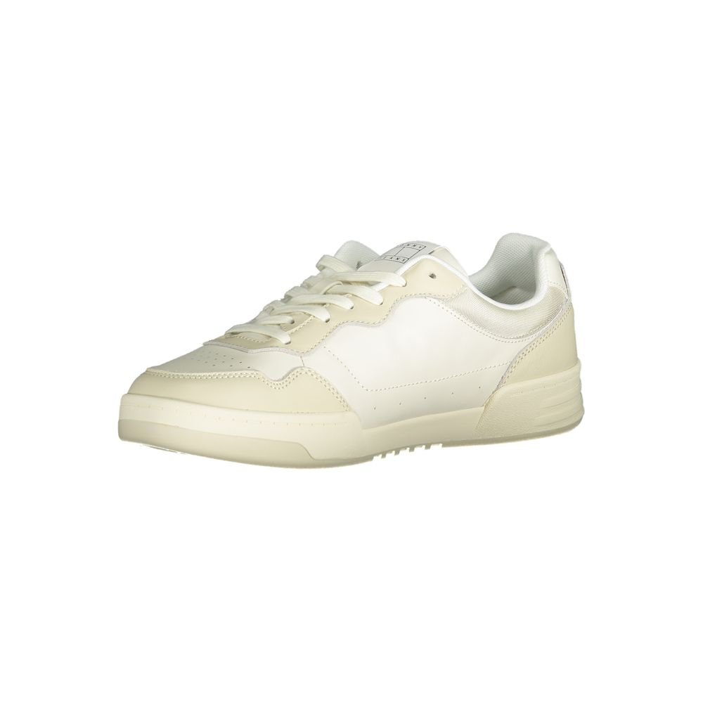 Sneaker da uomo in polietilene beige