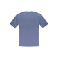 Blue Cotton Men T-Shirt