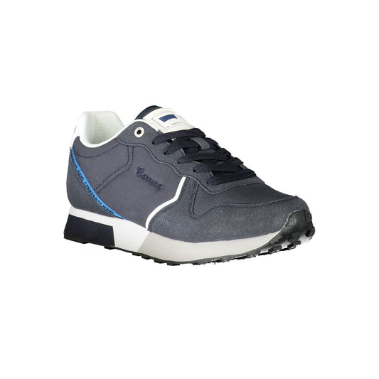 Blauer Polyester-Sneaker