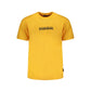 Orangefarbenes Baumwoll-T-Shirt