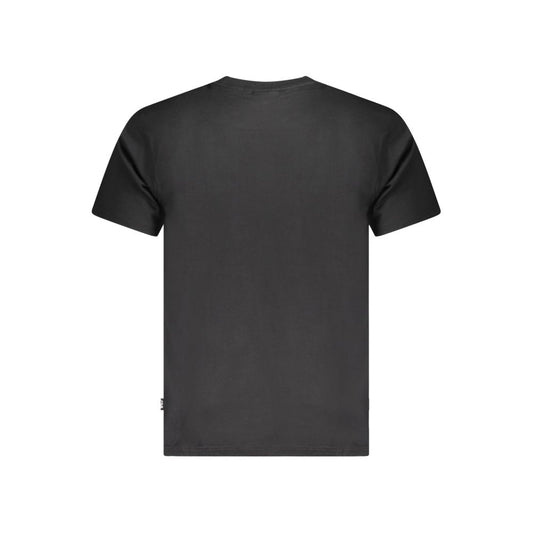 T-shirt unisex in cotone nero