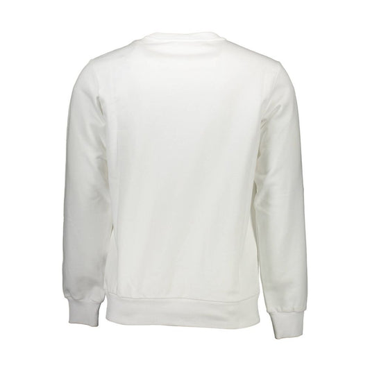 Maglione da uomo in cotone bianco