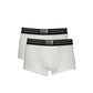 Weiße Herren-Boxershorts aus Baumwolle