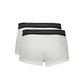 Weiße Herren-Boxershorts aus Baumwolle