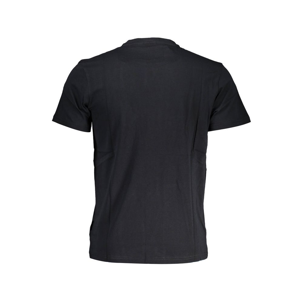 T-shirt da uomo in cotone nero