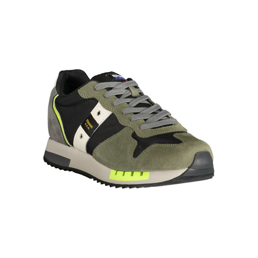 Sneaker in poliestere verde