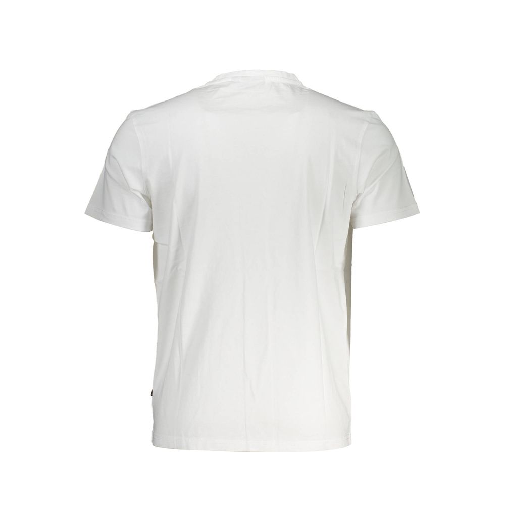 T-shirt da uomo in cotone bianco