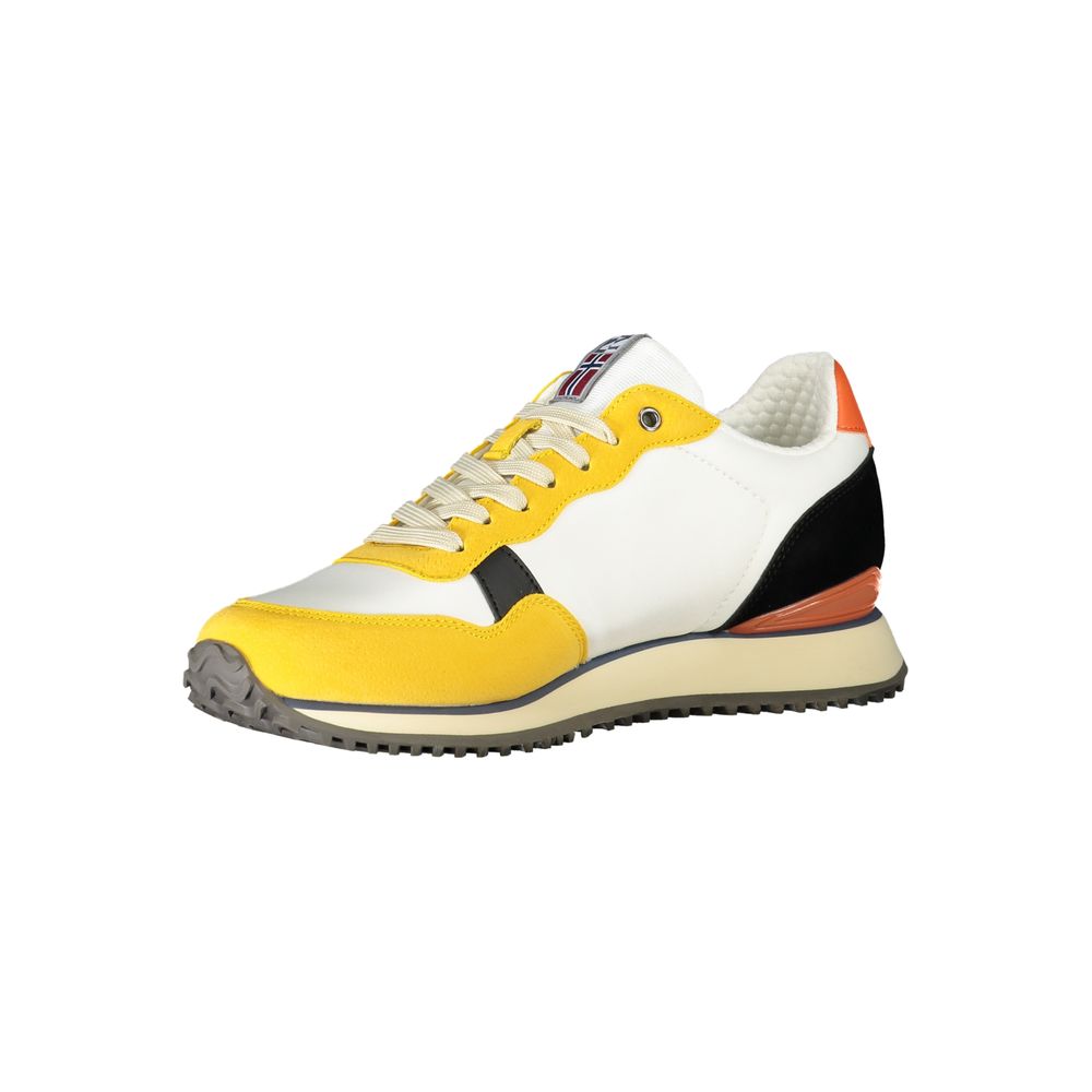 Sneaker in poliestere giallo