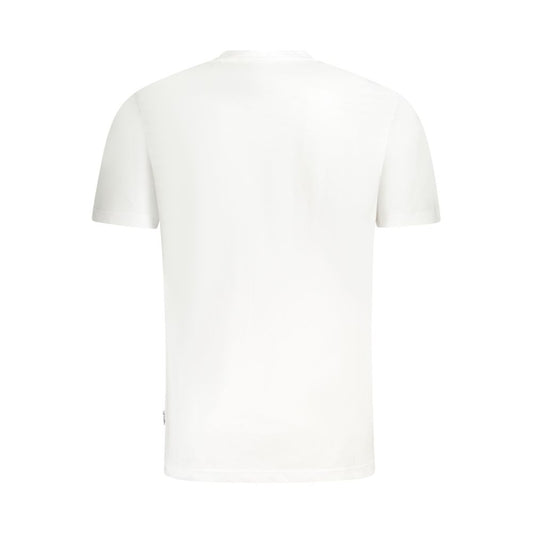 T-shirt da uomo in cotone bianco